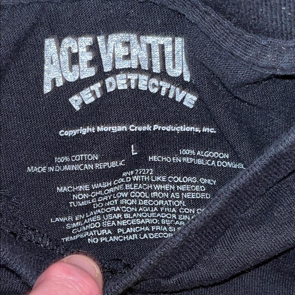 **Last chance** Ace Ventura Black Graphic Tee - Picture 3 of 6